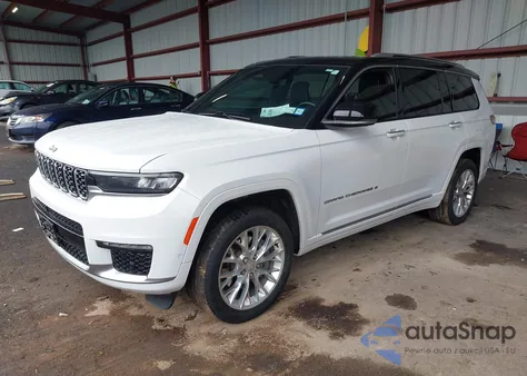 2021 Jeep Grand Cherokee L Summit 4X4 z USA, uszkodzony, nr VIN 1C4RJKEG8M8178848